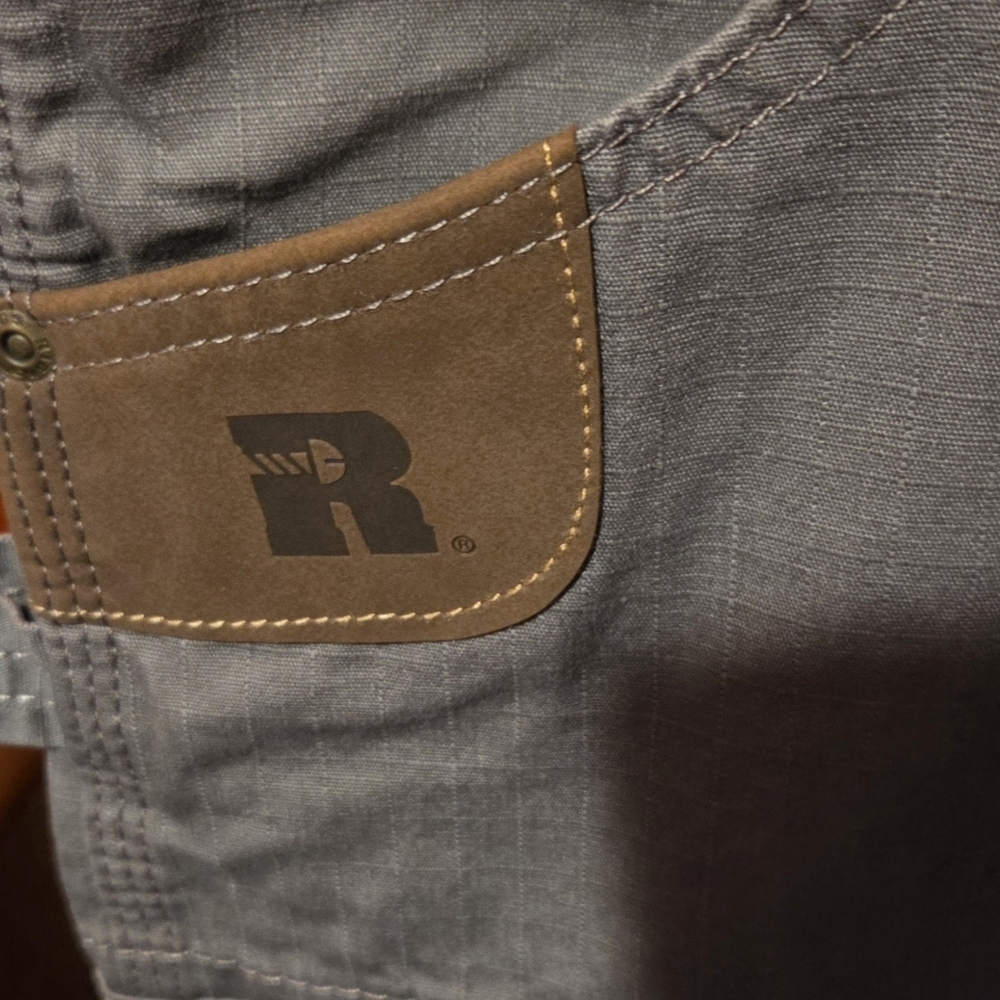 Wrangler RIGGS Workwear Ripstop Ranger Cargo Slate Gray Pants New! 31x34 - Picture 6 of 8